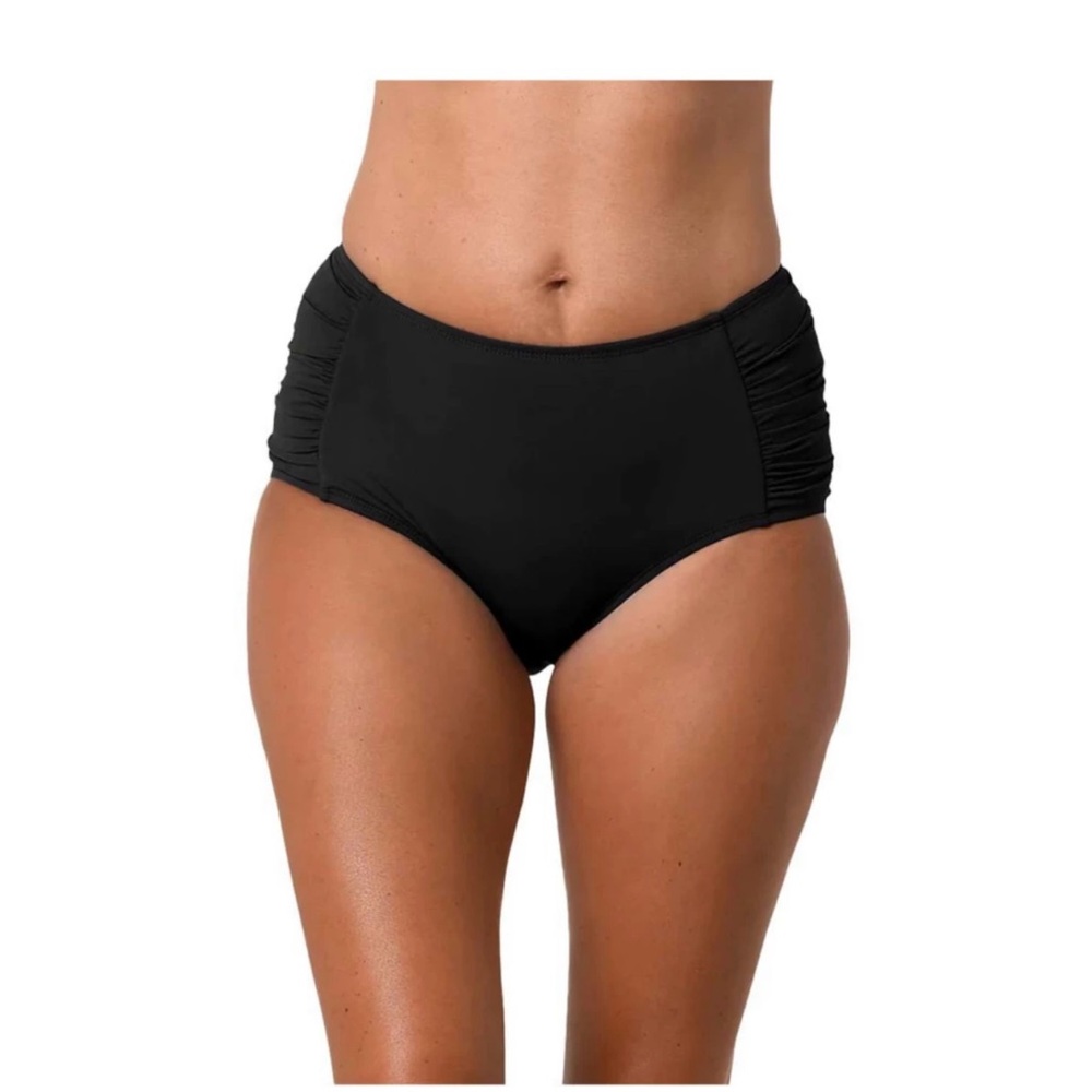 Women's Jantzen Side Shirred Comfort Core Swim Bottoms